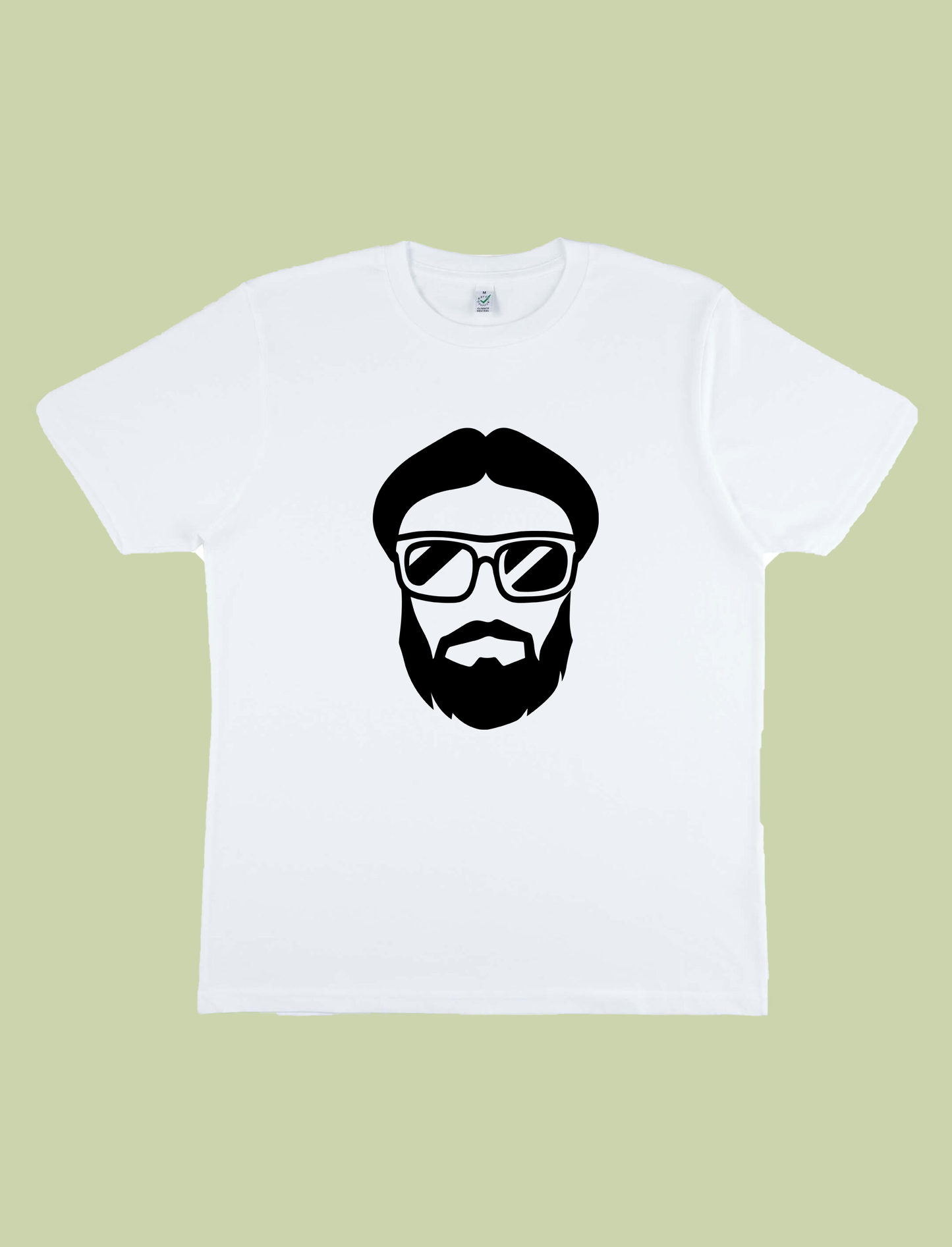 Bearded man whit sunglasses