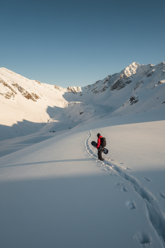 Snowboarder Eigengewijs